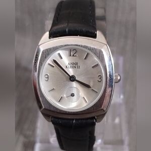 Cute Little Anne Klein Watch ~ Runs & Keeps Time ~ New Battery